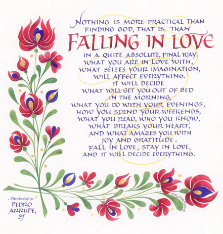 Fall in Love - Fr. Pedro Arrupe, SJ